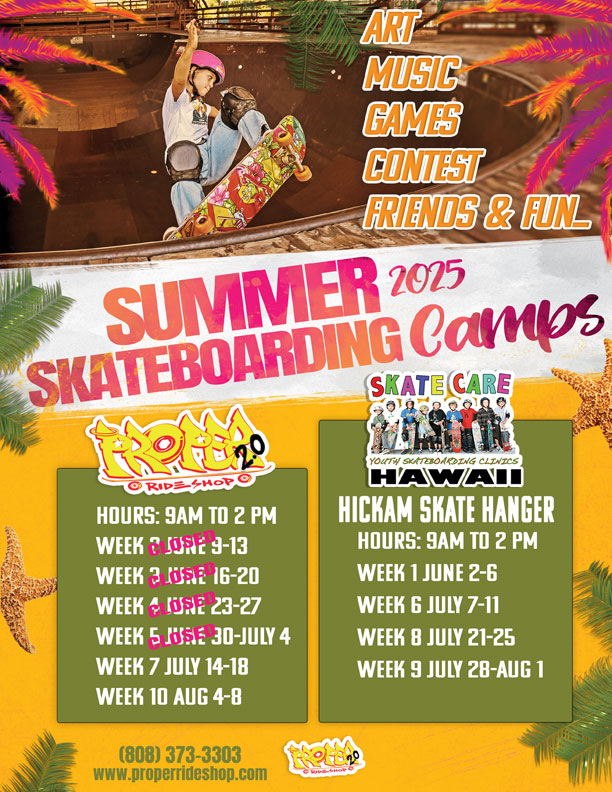 Summer Skateboarding Camps 2025